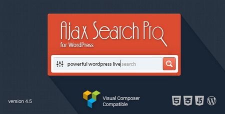 افزونه جستجوگر آژاکس Ajax Search Pro نسخه 4.5.3